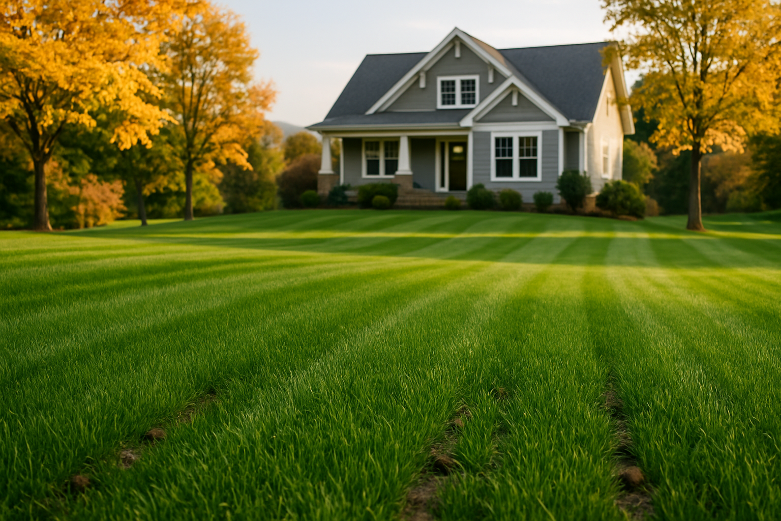 Why Fall Aeration and Overseeding Changes Everything for Your Lawn